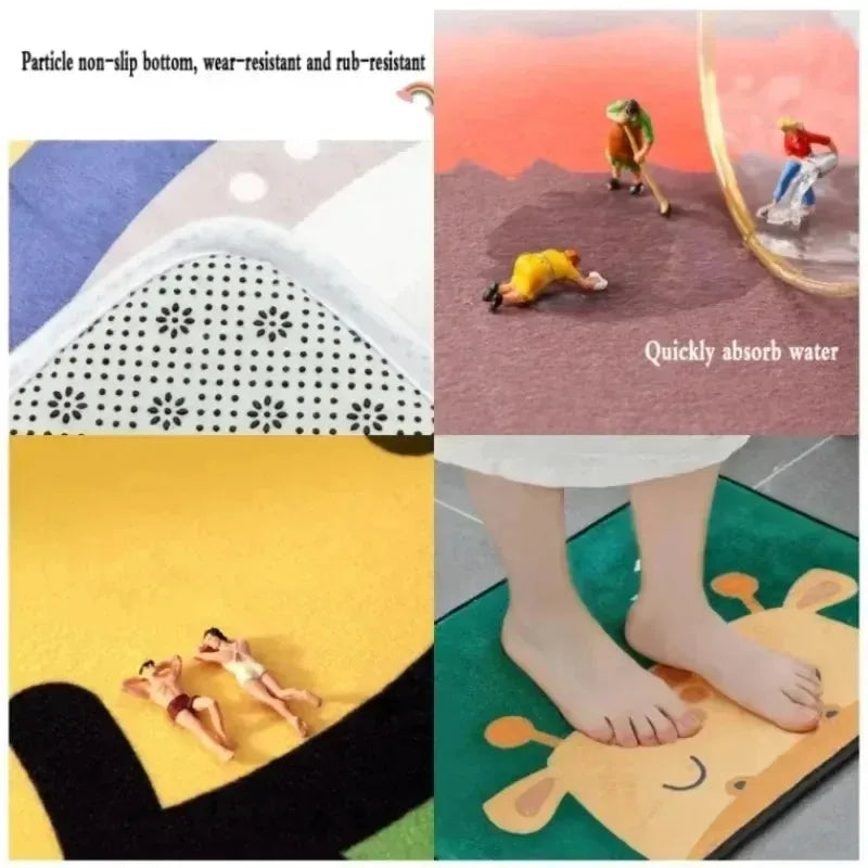 Licensed HAM Retro Radio Operator Doormat Non-Slip Floor Mat Kitchen Bathroom Living Room Entrance Rug Home Decor