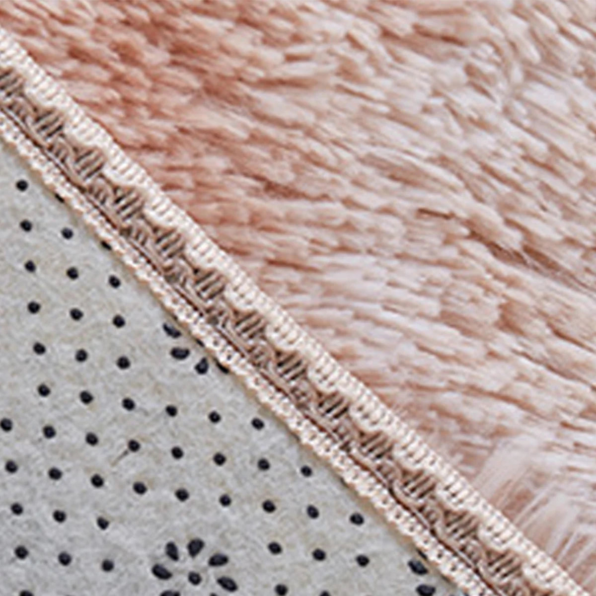 Arched Wool Non-Slip Absorbent Bathroom Mat