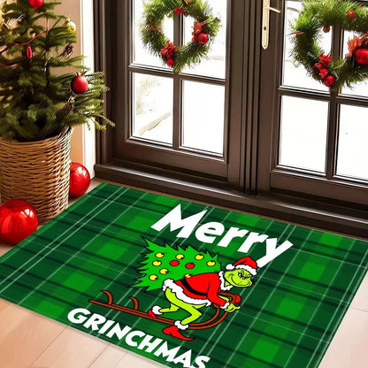 VIKAMA Christmas Santa Anti-Slip Absorbent Mat