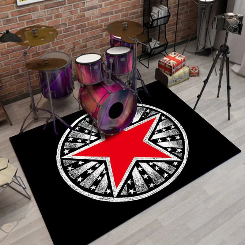 Electronic Drum Soundproofing Carpet Mat