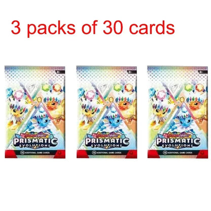 360PCS Pokemon Trading Cards Bundle – Scarlet & Violet 151 Prismatic Evolutions English Booster Set