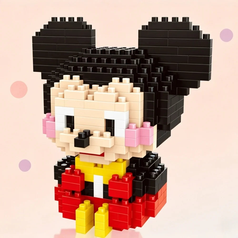 Disney LinaBell StellaLou Winnie Building Blocks Toy Set