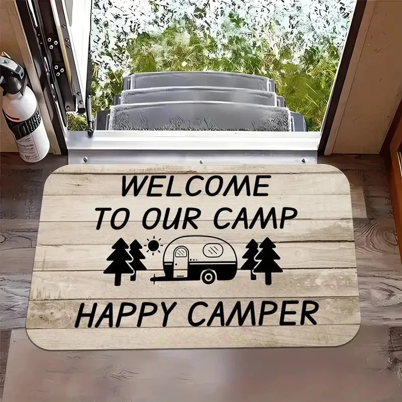 VIKAMA Camping Van Non-Slip Welcome Doormat