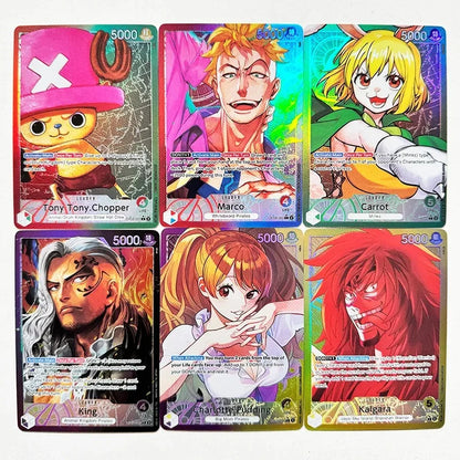 One Piece English Leader Character Card Collection Set