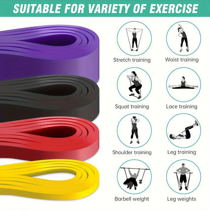 Stackable TPE Resistance Band Set
