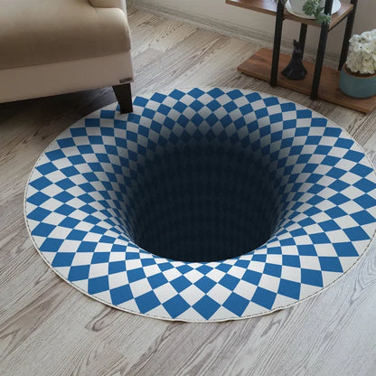 Fantasy Dragon 3D Round Rug