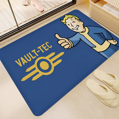 Gaming Logo Non-Slip Entrance Door Mat