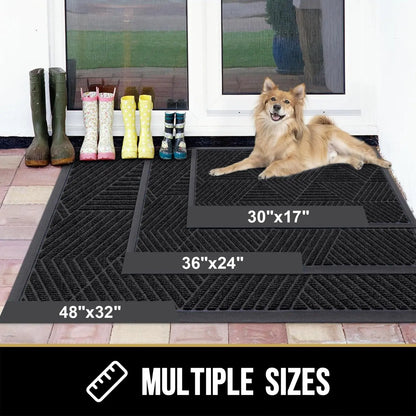 Olanly Low-Profile Non-Slip Heavy Duty Doormat