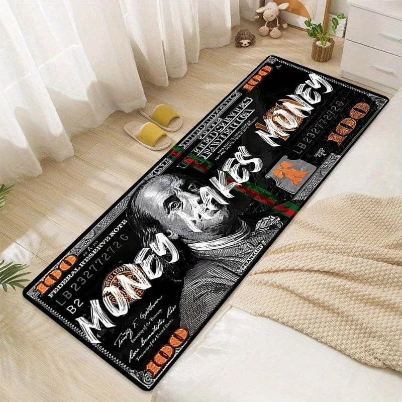 US Dollar Print Kitchen Mat Carpet