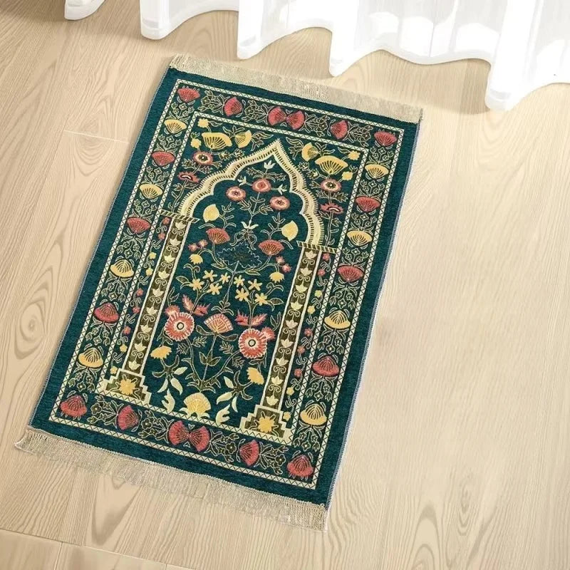 Foldable Persian-style prayer rug 110x70cm