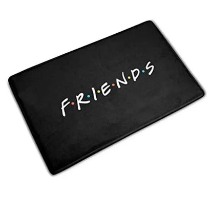 VIKAMA Old Friends Fresh Rug Entrance Bedroom Bathroom Door Mat Home Decor