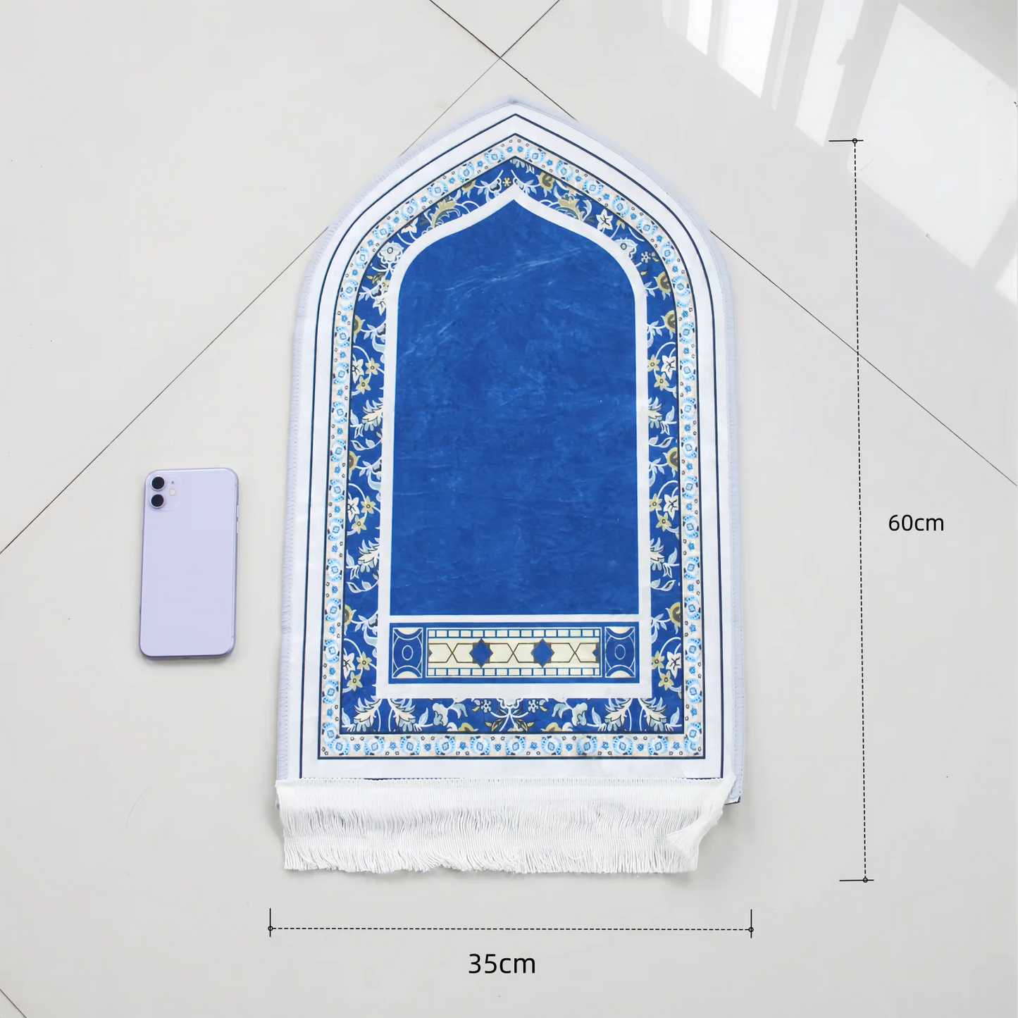 Portable thick non-slip prayer rug