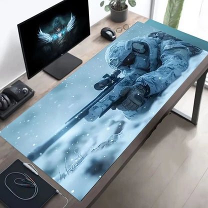 VIKAMA Gaming Mouse Pad Non-Slip Waterproof Desk Mat Designed for FPS Gamers For PC Gaming room
