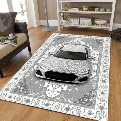 3D Optical Illusion Persian Style Area Rug
