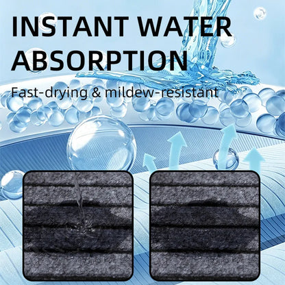 Modern Minimalist Square Floor Mat Durable Stain & Fade Resistant Non-Slip Rubber Backing Machine Washable Indoor Outdoor Rug