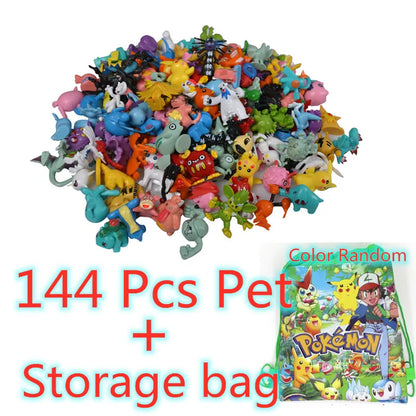 Pokemon Pikachu Anime Action Figure Toy Set 144 Styles