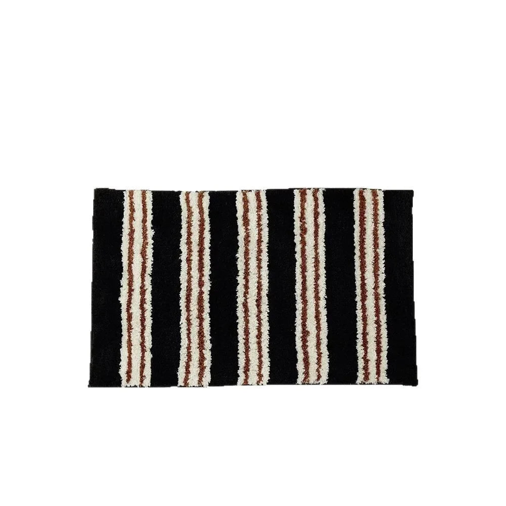 VIKAMA Korean Soft Fleece Rug Non-Slip Bedroom Bathroom Entrance Mat Home Decor