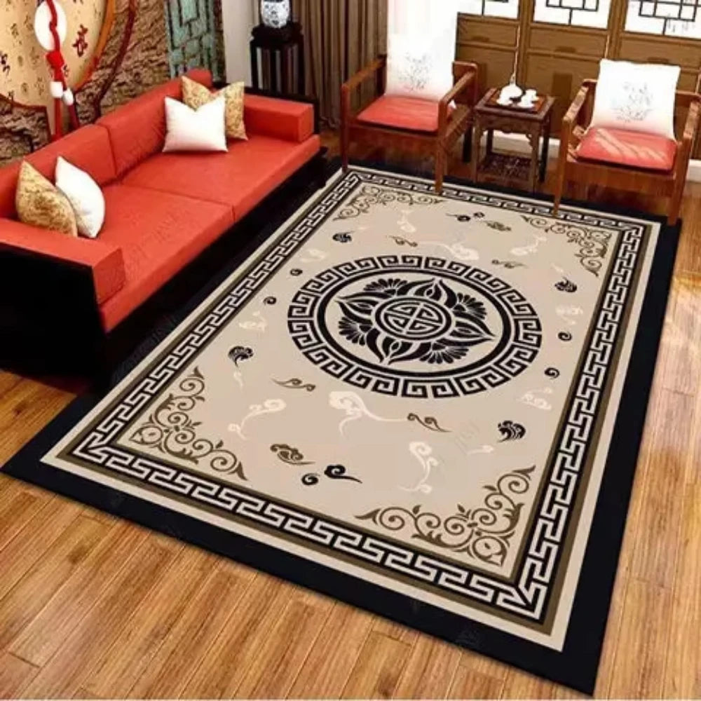 VIKAMA Nordic Luxury Modern Non-Slip Area Rug