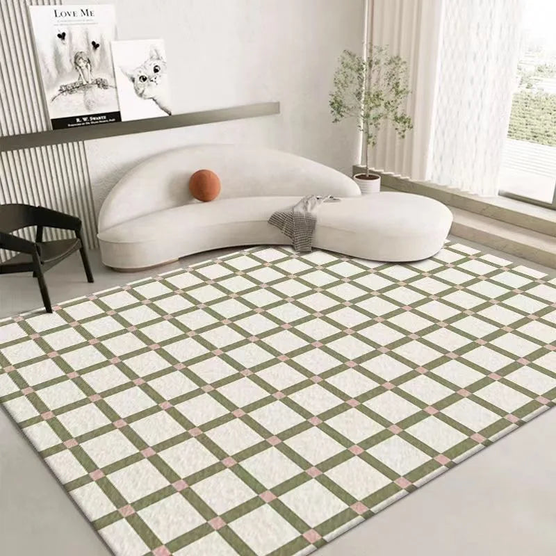 VIKAMA Cream Cashmere Style Bedroom Carpet