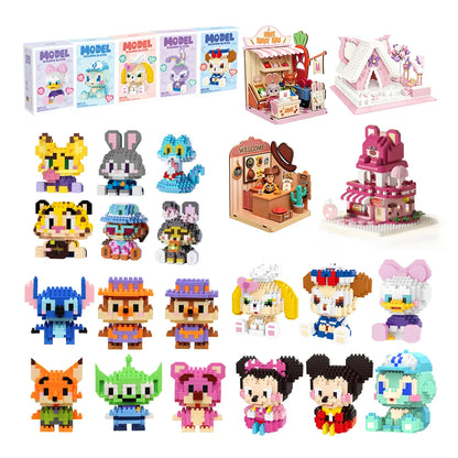 Disney LinaBell Winnie Mini Building Blocks DIY Toy Set