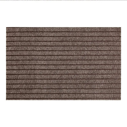 Modern Minimalist Square Floor Mat Durable Stain & Fade Resistant Non-Slip Rubber Backing Machine Washable Indoor Outdoor Rug