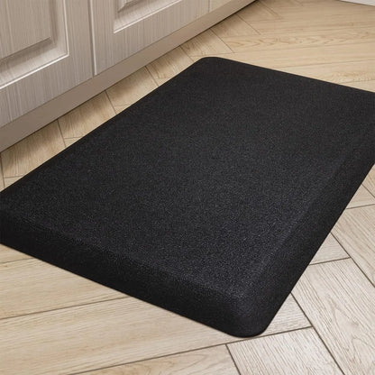 Anti-Fatigue Floor Mat 20mm Thick Cushioned Kitchen Comfort Mat Waterproof Non-Slip Standing Desk PVC Ergonomic Foam Rug