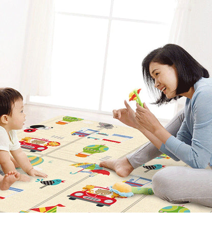 Foldable waterproof kids play mat