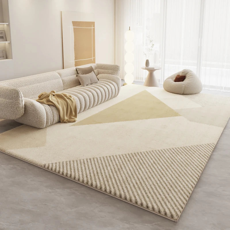 Cream Style Light Luxury Non-Slip Large Area Rug