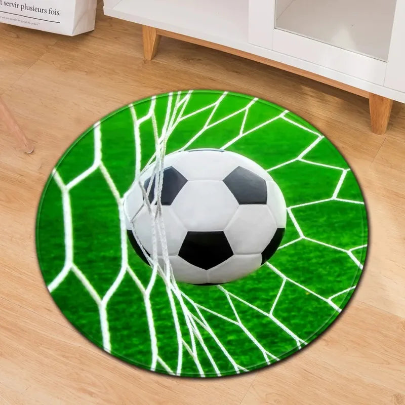 CCM Hockey Sports Carpet Mat Letter Design Athlete Silhouette Door Mat / Entrance Rug