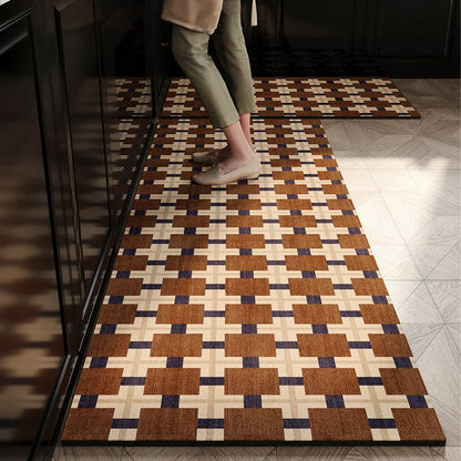 Modern Geometric Non-Slip Kitchen Area Rug
