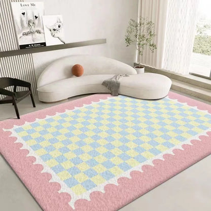 VIKAMA Cream Cashmere Style Bedroom Carpet