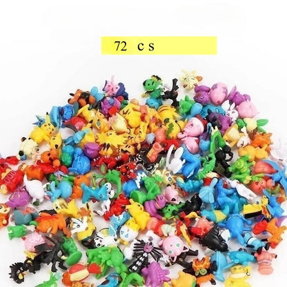 Pokemon Pikachu Mini Action Figure Set 24 144 Pieces