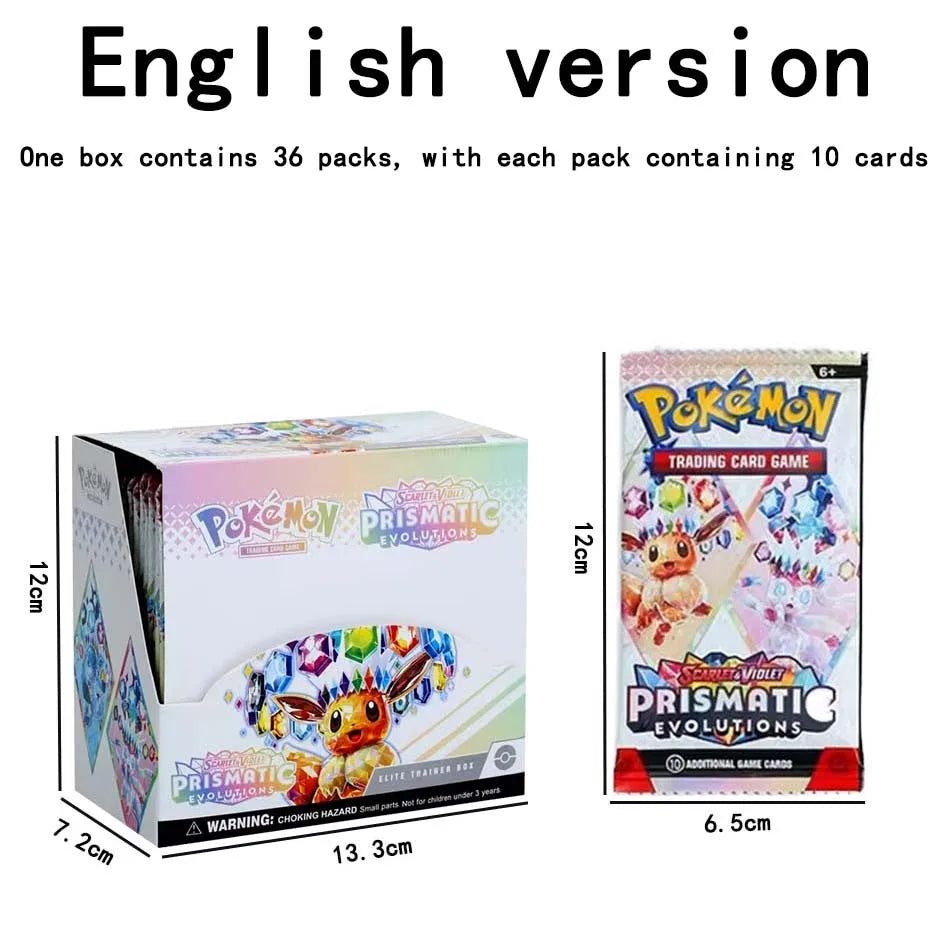 Pokemon Prismatic Evolutions English Booster Box 36 Packs