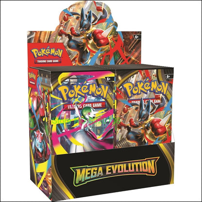 Pokemon Toys Mega Evolution Chaos Rising Booster Display Cards