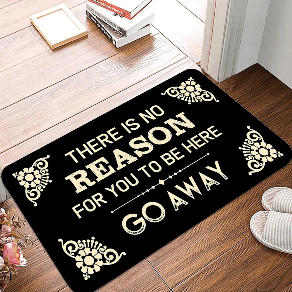 Funny “Please Take Off Your Shoes” Welcome Doormat