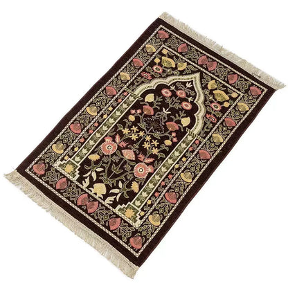 Foldable Persian-style prayer rug 110x70cm