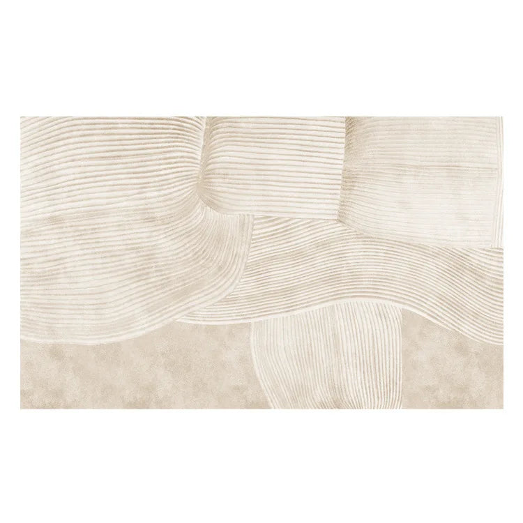Japanese Minimalist Plush Non-Slip Area Rug