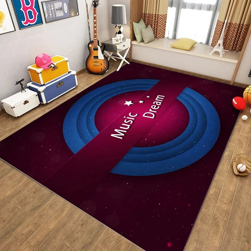 Electronic Drum Non-Slip Carpet Mat