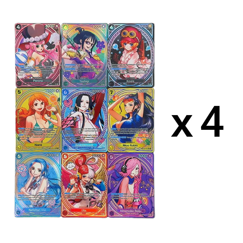 One Piece EB03 Heroines SP Textured Foil Card Set