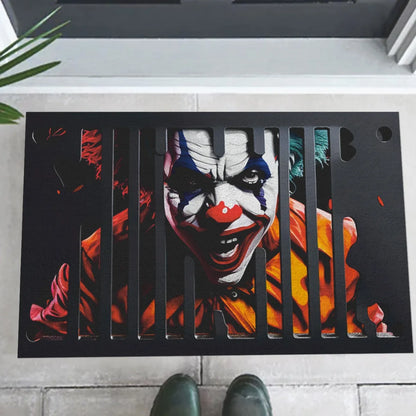 VIKAMA Halloween Clown Non-Slip Kitchen Carpet