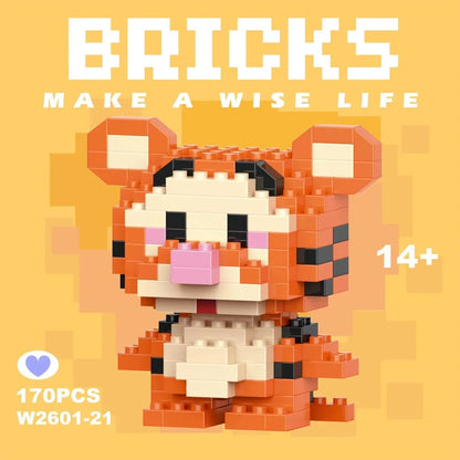 Disney Stitch Character Mini Building Blocks Toy Set