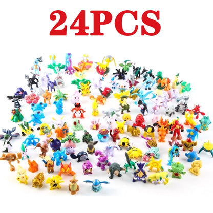 Pokemon Pikachu Anime Action Figure Toy Set 144 Styles
