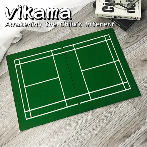 VIKAMA Anti-slip Badminton Tennis Court Entrance Mat Anti-slip for Gym Hall Bathroom Indoor Outdoor mat