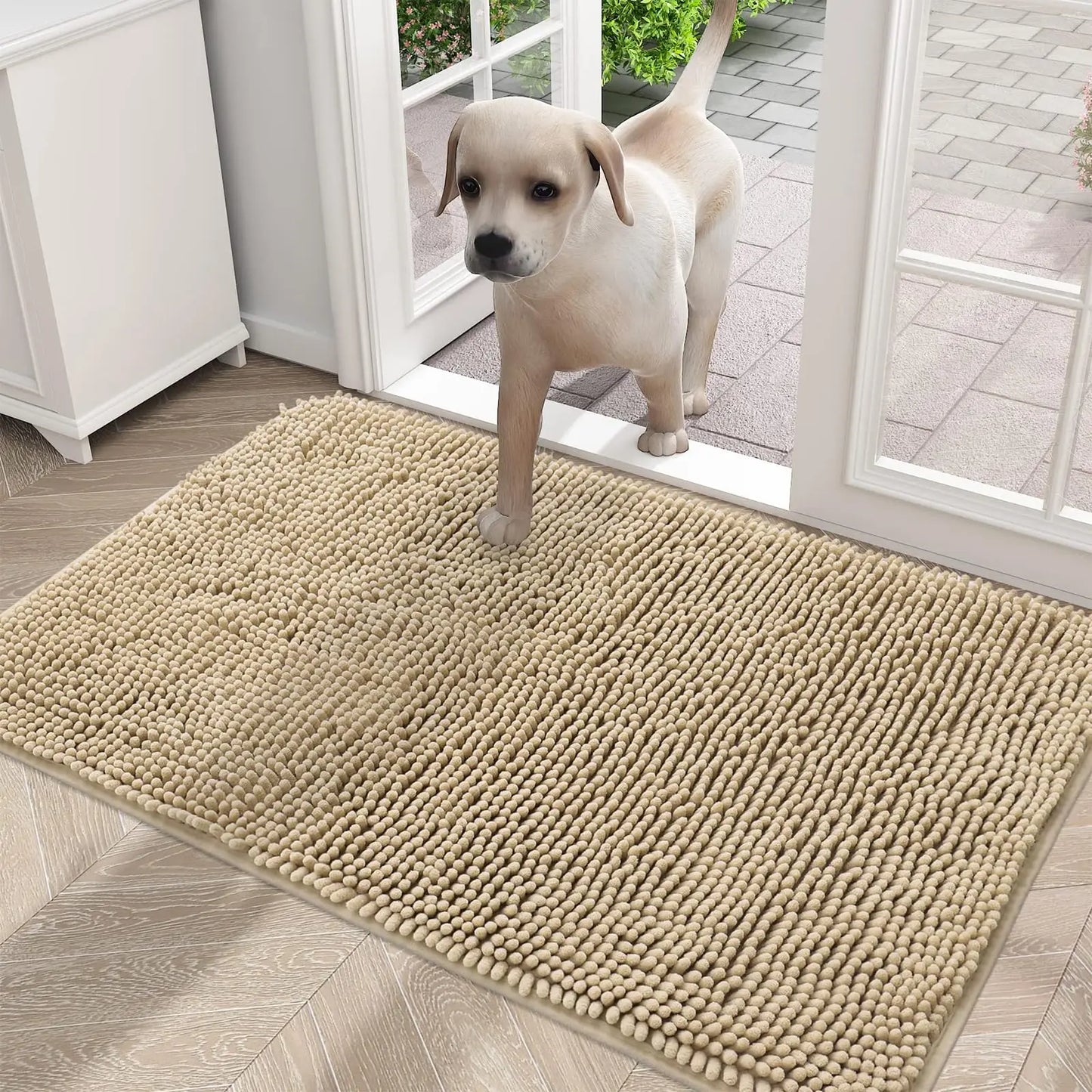 Olanly Dog Mud Absorbent Non-Slip Doormat