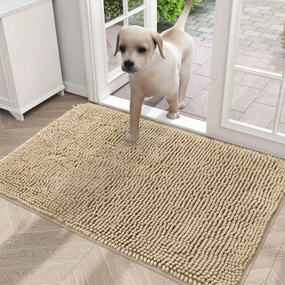 Olanly Dog Mud Absorbent Non-Slip Doormat