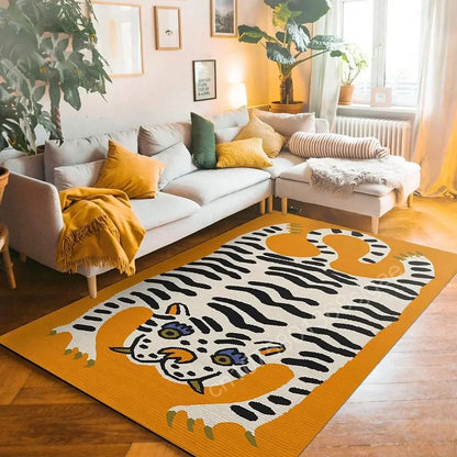 Bohemian Tiger Floral Rug