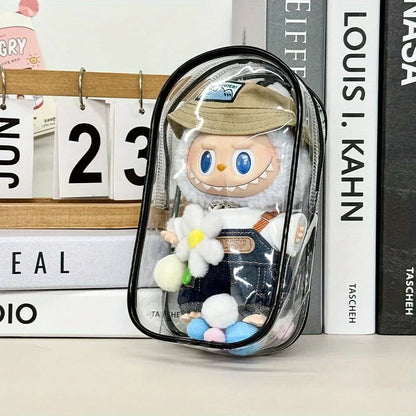 Labubu Clear PVC Carry Bag
