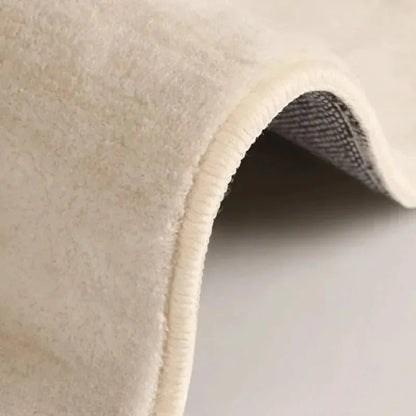 VIKAMA Cream Irregular Living Room Carpet