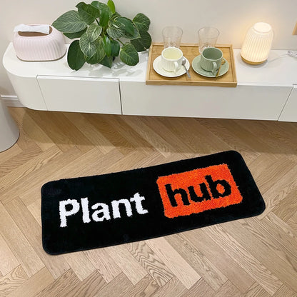 LAKEA Plant Hub Tufted Fluffy Rectangular Rug