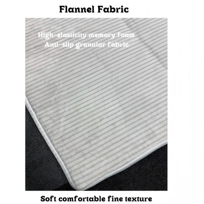 VIKAMA Motorcycle Premium Flannel Anti-Slip Parking Area Rug